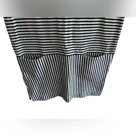 MADEWELL | GUC Navy & White Striped Dress with Pockets S - Picture 8 of 15